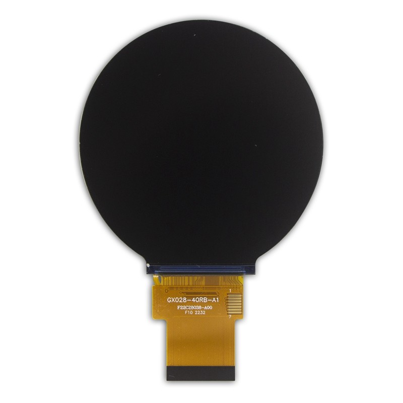 2.76 Inch 480x480 Circular IPS TFT LCD Module MIPI Interface 300 nits 2.8 inch Round Display