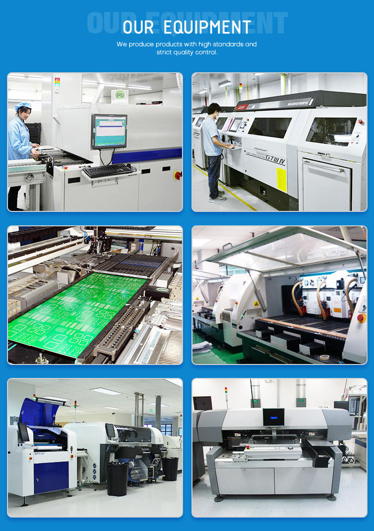 0.25oz To 12oz Double Sided Pcb Board Prototype 0.4-3.0mm