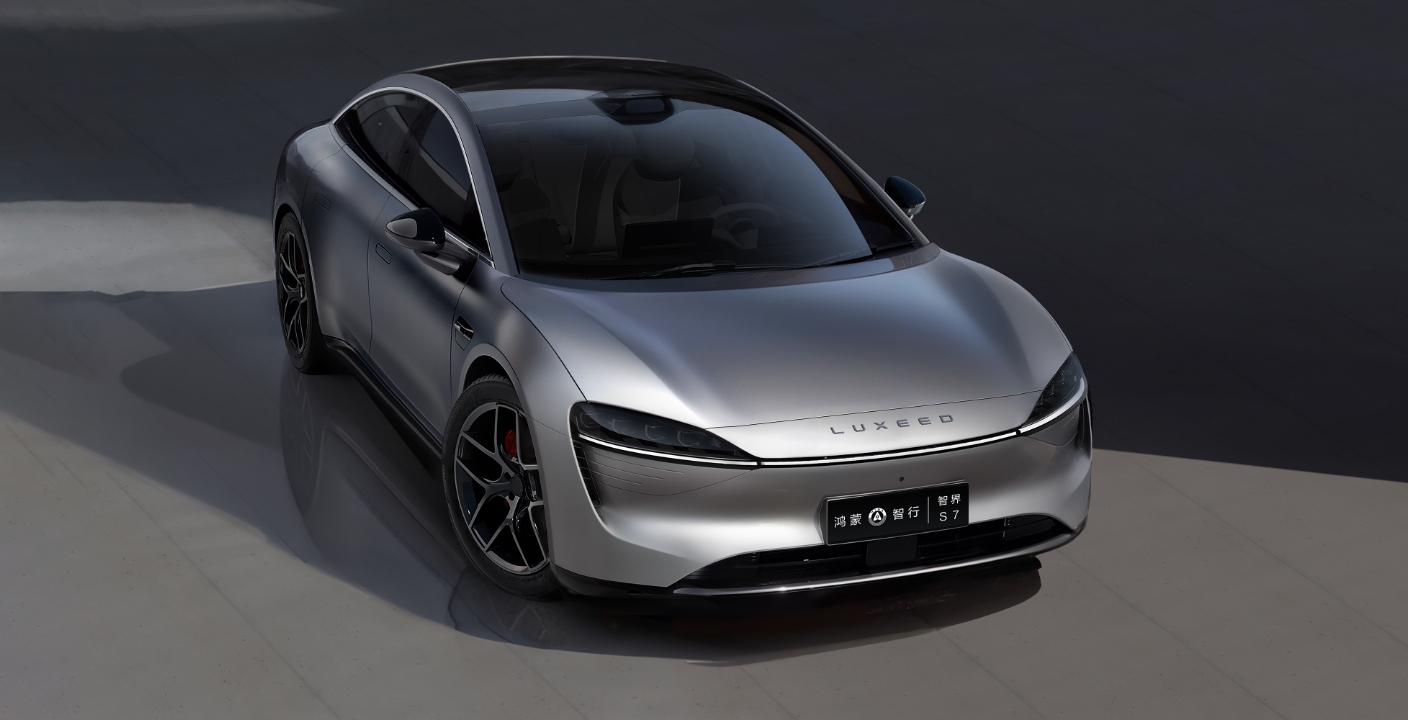 705/630km Pure Electric Aito Luxeed S7 2024 Pro Max 855Km 800V Fast Charging Electric Car with 0.25h Charging Time