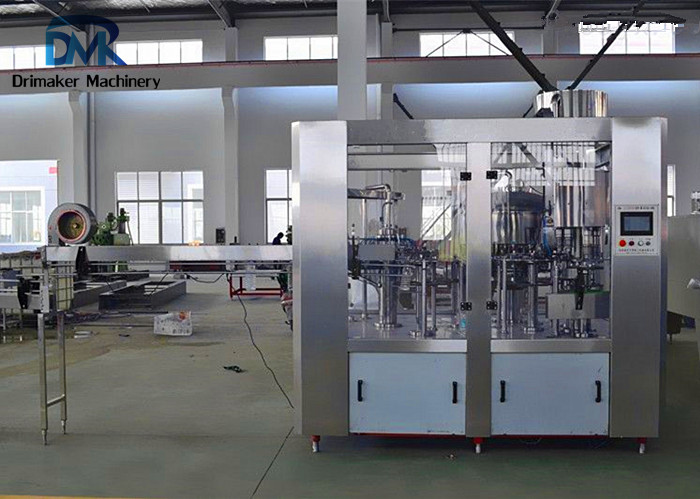Plc + Tuoch Screen Control Water Bottling Machine For 200ml-2000ml Pet Bottle