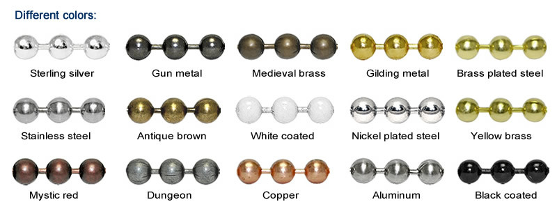 5mm Fireproof Steel Ball Bead Chain Curtain For Internal partition
