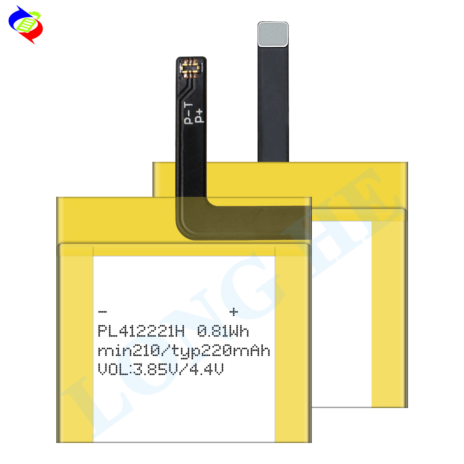 3.85V 220mAh lithium polymer battery PL412221H for huawei Smart Watch HUAWEI GTS A1914 A1913 Watch battery supplier