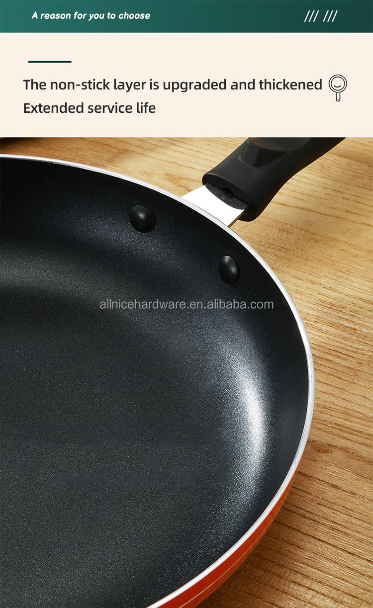 New Design Home Kitchen Custom Cooking Pot non-stick Medical Stone Stainless Steel Frying Pans