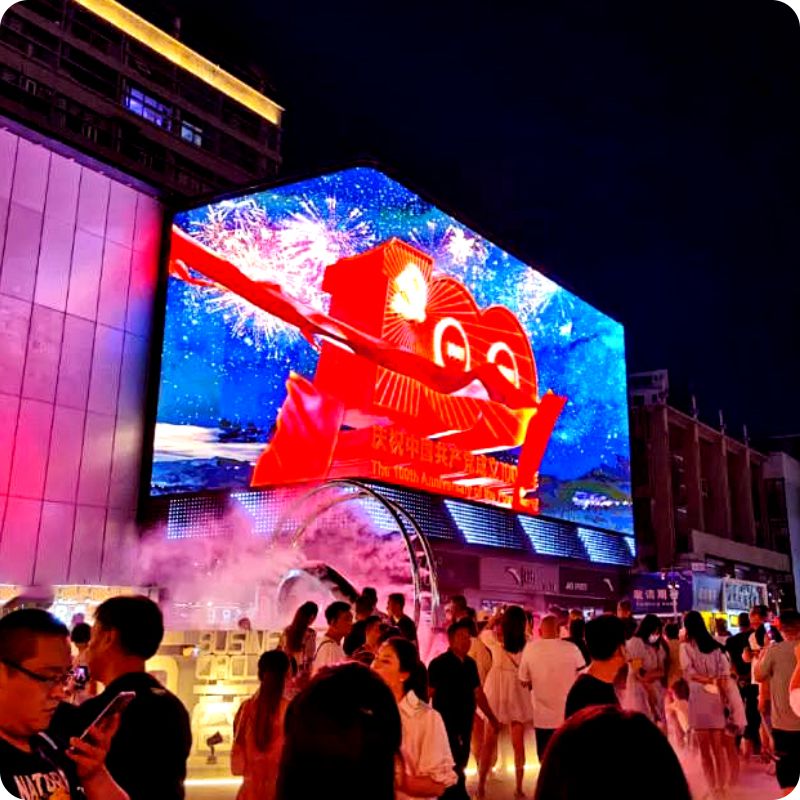 Ultra Light High Transparency Grille LED Screen Outdoor Waterproof IP67