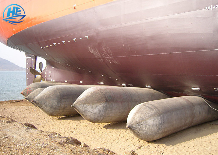 Dia 0.5m-4.5m Marine Salvage Airbag For Launching The Ship Dry Dock Airbag