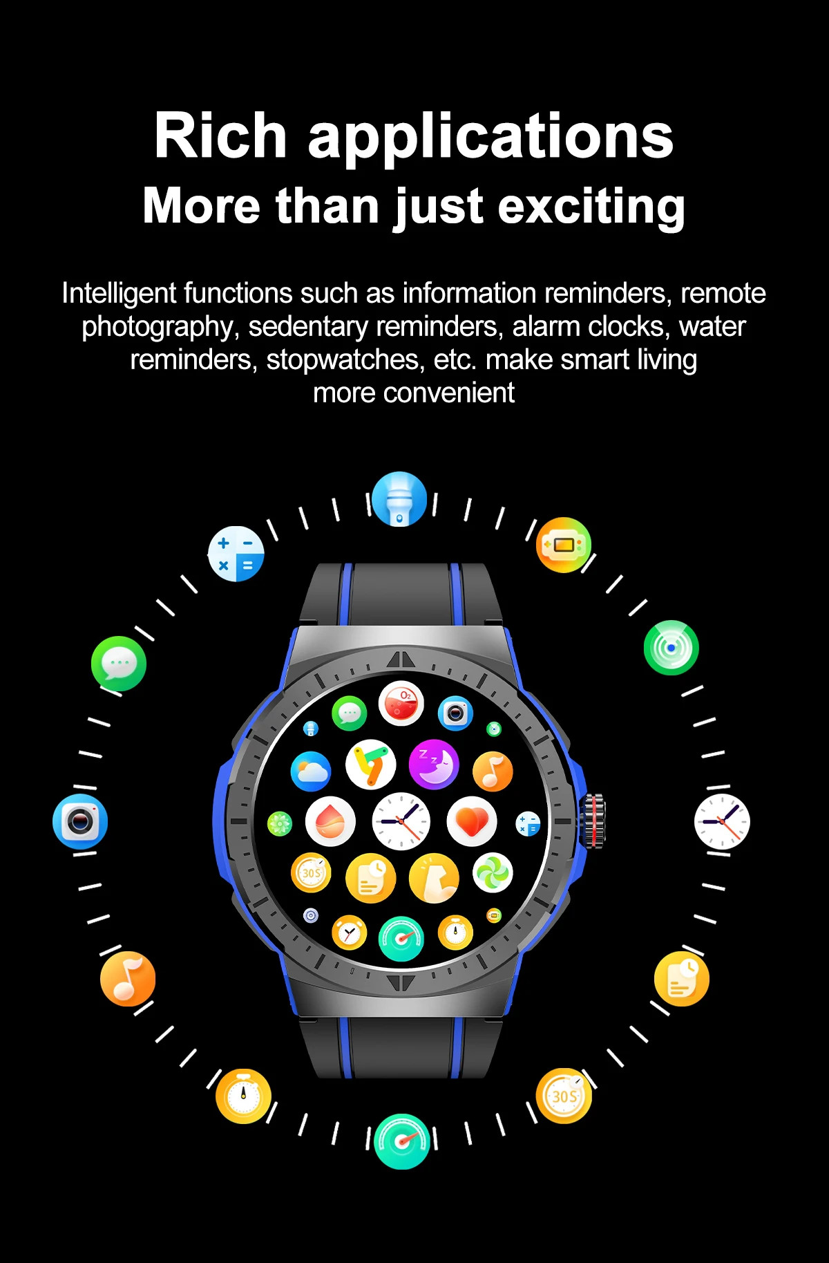 Large Screen Fitness Tracker NFC Smartwatch HK52 Answer Make Call AI Voice Men Outdoor Sport