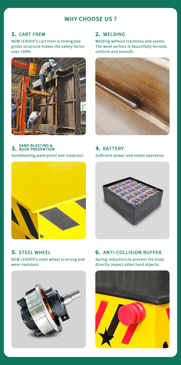 railway transfer Battery Power Motorized Cart
