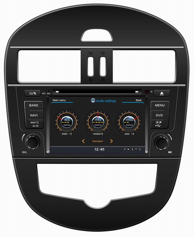 Auto stereo for Nissan Tiida 2012 with PIP iPod mp3 player OCB-105
