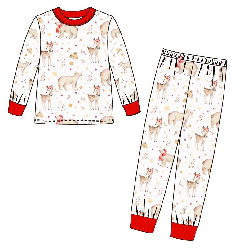 Custom newborn toddler christmas bodysuit clothes infant boy girl unisex long sleeve jumpsuit baby romper