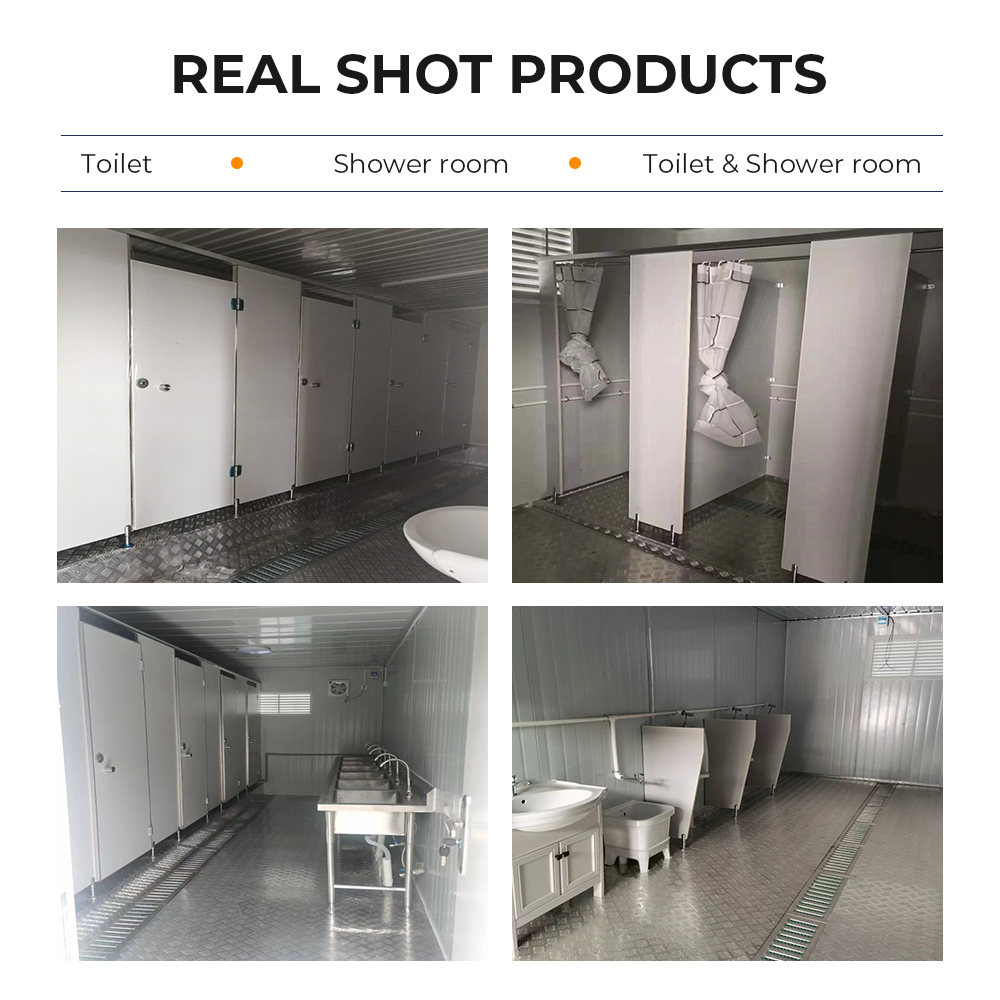 2 3 4 Station VIP Shower and Toilet Portable Luxury Restroom Outdoor Toilets Trailer with Customizable Options