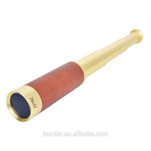 38x135mm Nautical Handheld Brass Spyglass Monocular Telescope Optics Expandable