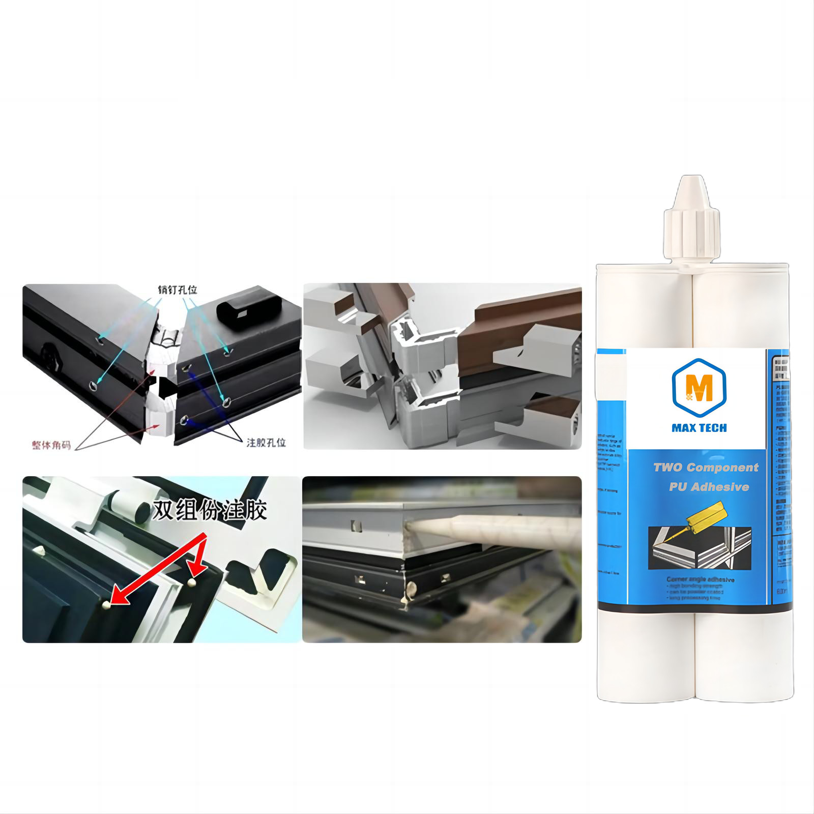 High-performance Window and Door Corner adhesives