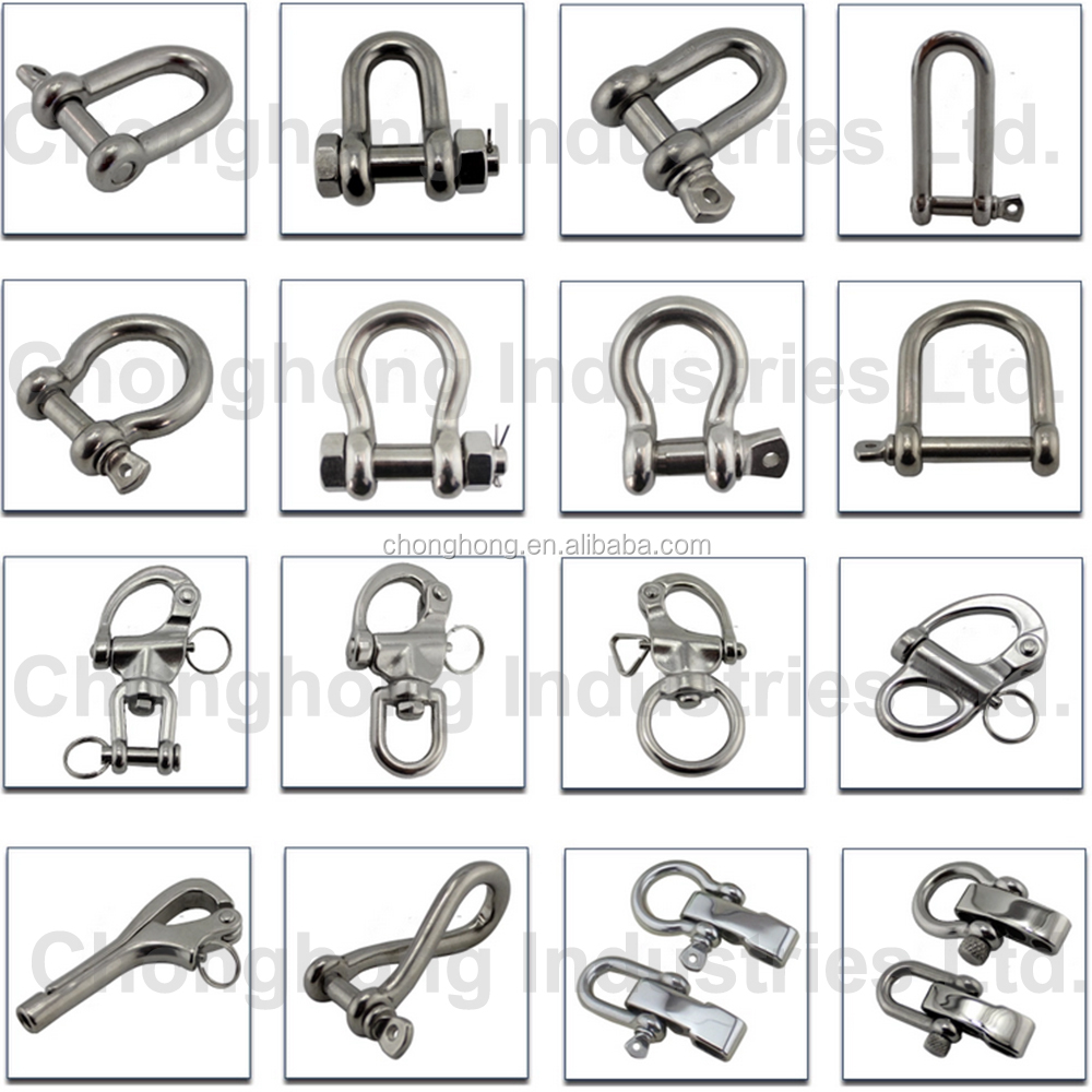 Silver Marine Quick Release Swivel Eye Snap Shackle for Smooth Lifting and Connecting