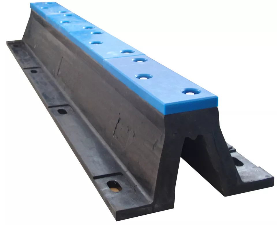Marine Dock Super Arch Rubber Fender Pad For Various Berths With High Energy Absorption