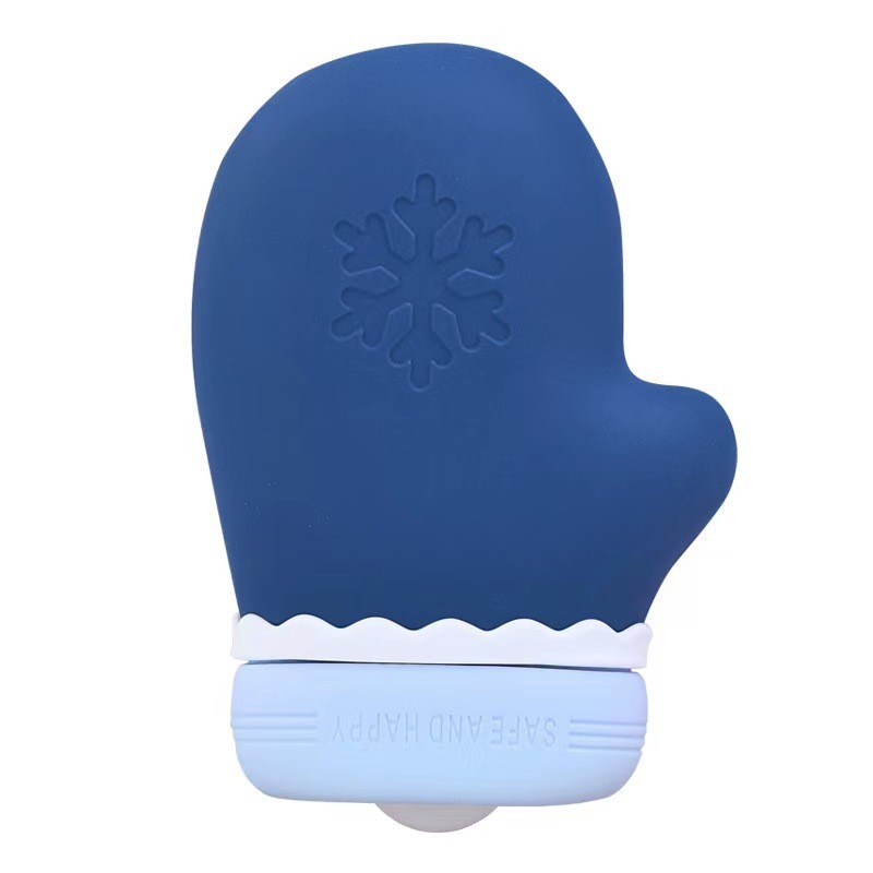 Silicone Hot Water Bag With Knitted Wrap Mini Size For Pain Relief In Waist Back Neck And Shoulders