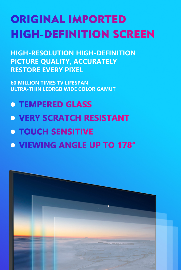 55"-86''Customized Smart Interactive Whiteboard , Business Touch Screen Smart Board