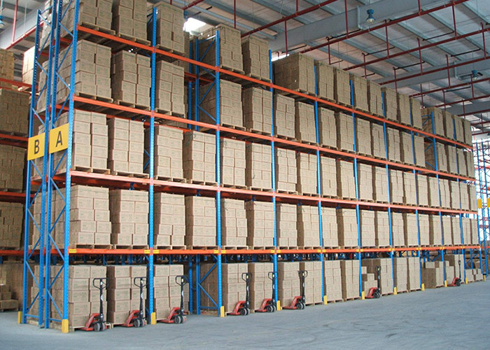 Customized Size Industrial Steel Racks Q235B Heavy Beam Powder Coated
