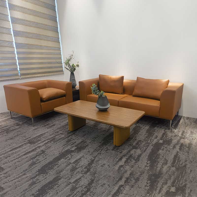 Modern Office Couch Leather Waiting Room Comfortable Executive Office Sofa