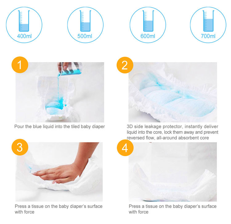 Soft Cotton Baby Disposable Diaper Biodegradable Newborn Eco Disposable Nappies