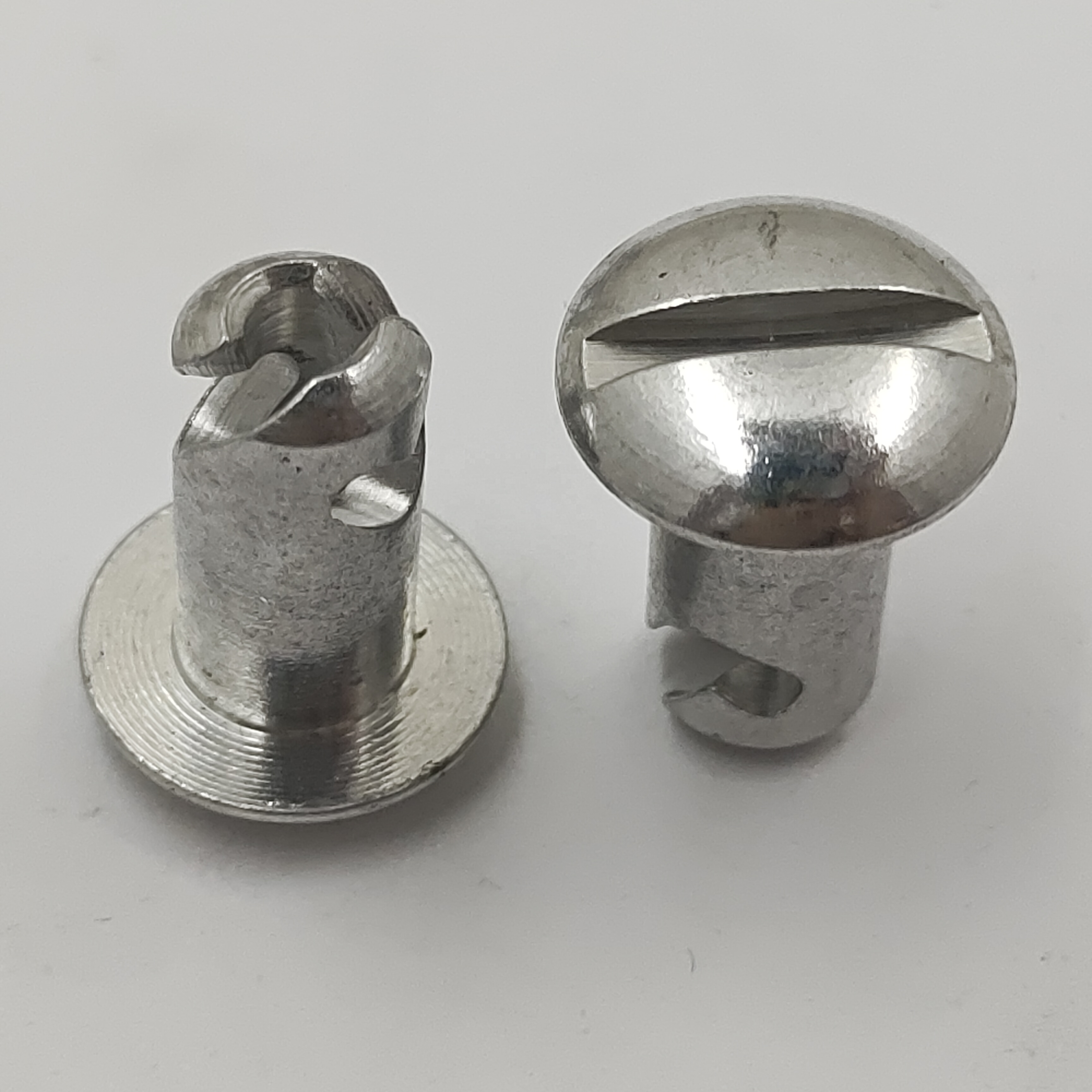 Universal Silver Aluminum 5/16".500" 1/4 Quick Turn Dzus Small Head Sprint Car OE NO. Custom-made Car Fitment Universal