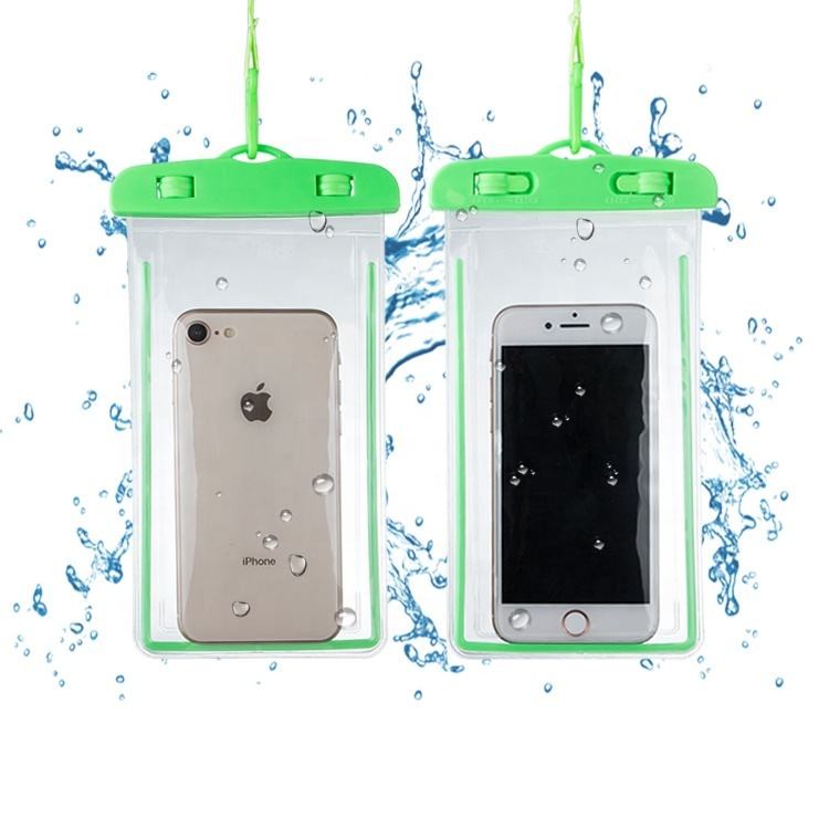Waterproof Cell Phone Case With Lanyard Swimming