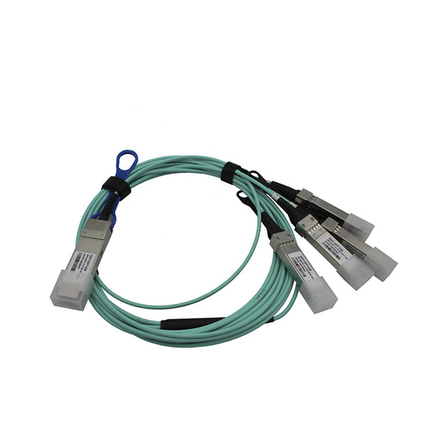 QSFP+ 40g To 10g Breakout Cable 10m OM3 FTTH FTTB FTTX Network
