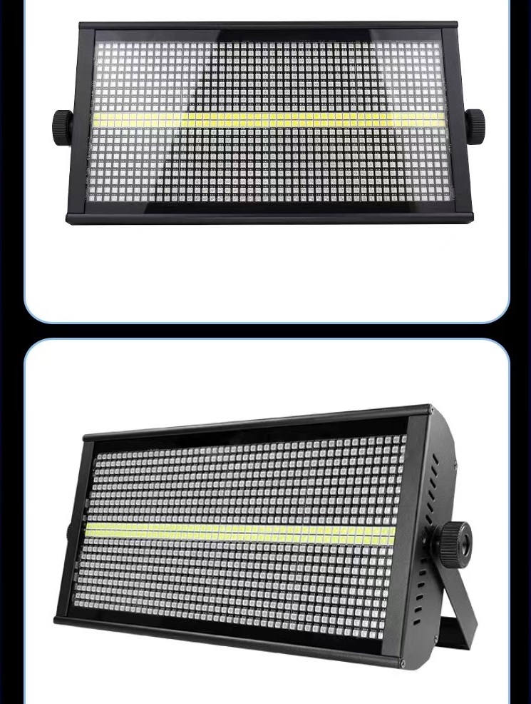 1000w dmx controller blue amber white color rgb led strobe light for stage pub