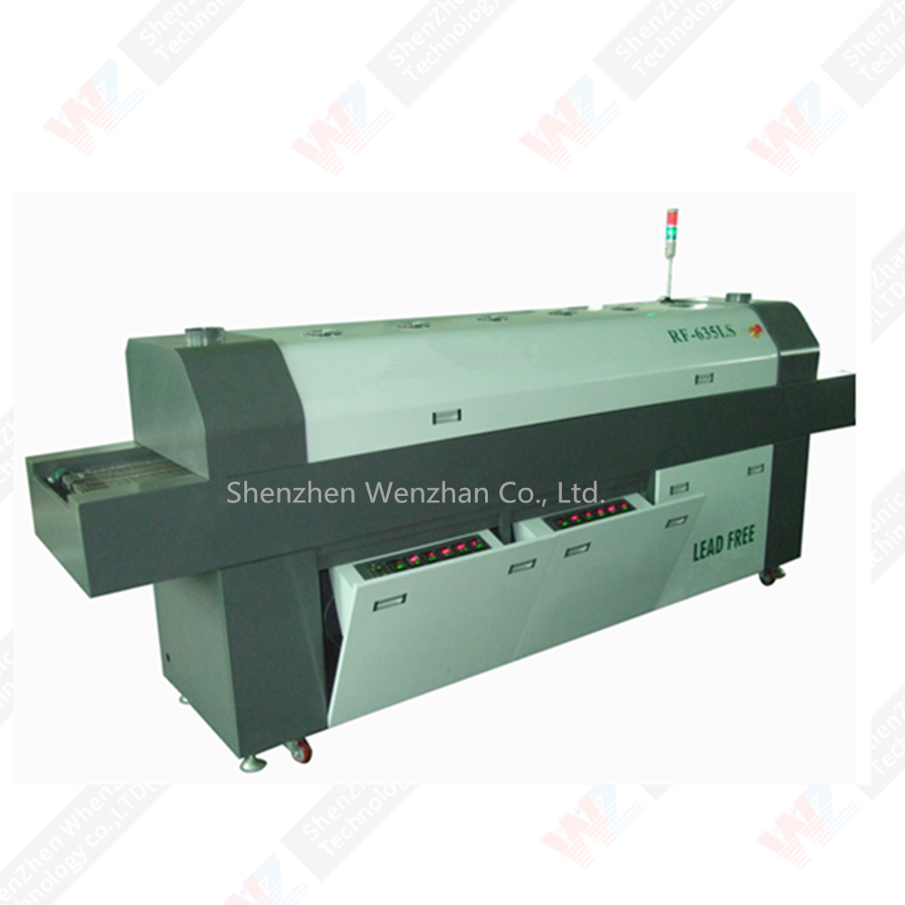 SMT pick and place machine 8/10/12 zone Reflow Oven