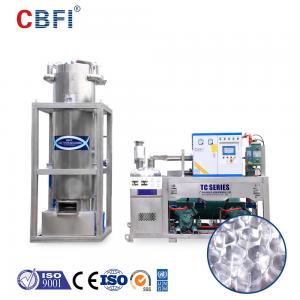 Buy cheap Stainless Steel 304 Food-Grade Tube Ice Machine 10t/24hr Delivery From Guangzhou China product
