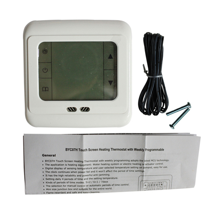 Thermoregulator Touch Screen Heating Thermostat for Floor Heating System