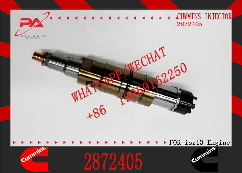 Genuine Common Rail Fuel Injector Assembly ISZ13 QSZ13 2872544 4955080 P4984843,OEM Orders Accepted