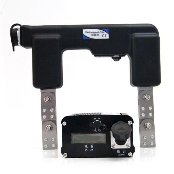 Electromagnetic yoke magnetic particle tester mpi testing machine magnetic