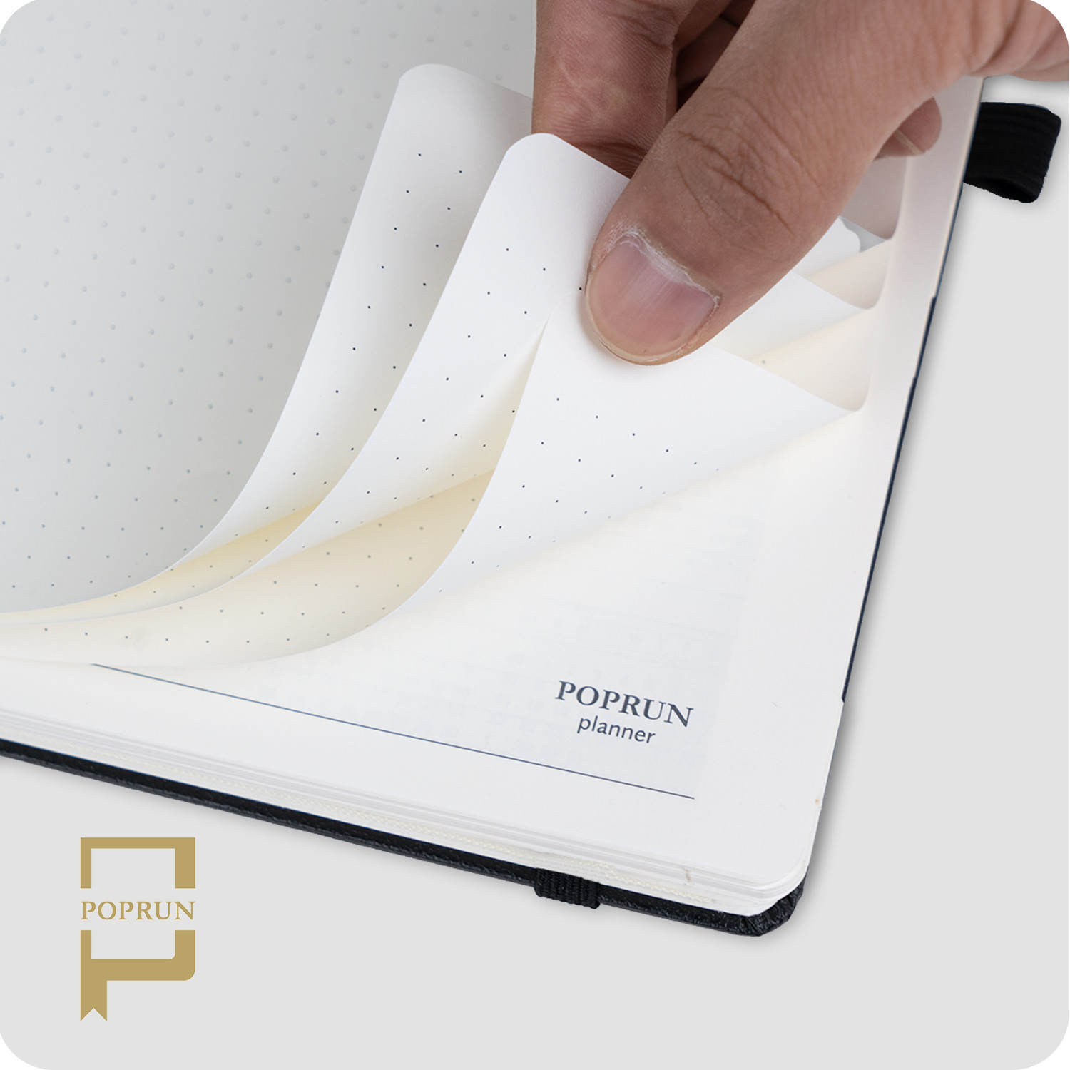 Tiny Hardcover Weekly Planner With Hourly Schedule Monthly Tabs