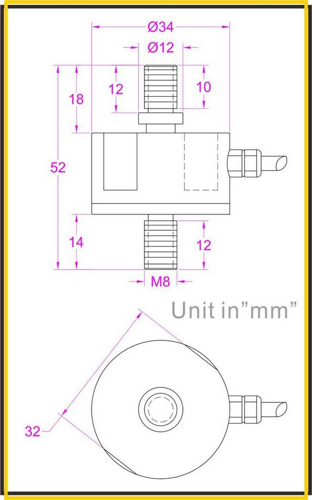 tension and compression load cell