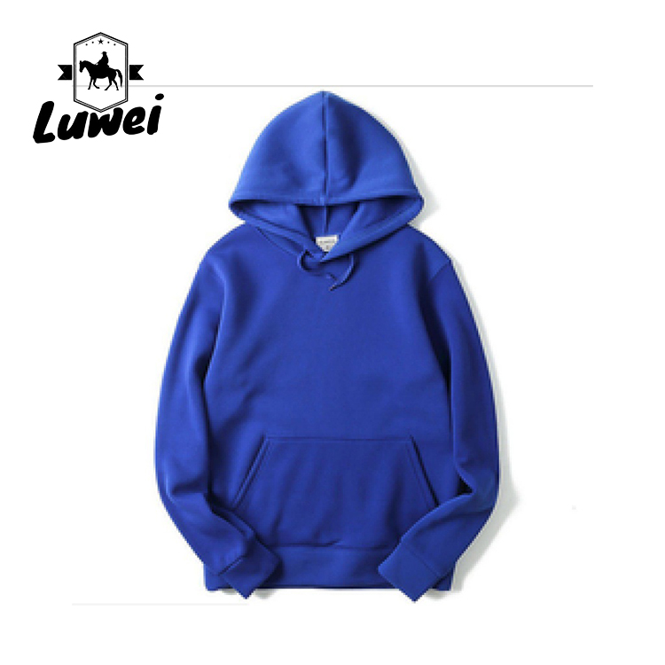 Cut And Sew Heavyweight White Bluza Jogging Pure String Plus Size Blank Men's Hoodies & Sweatshirts