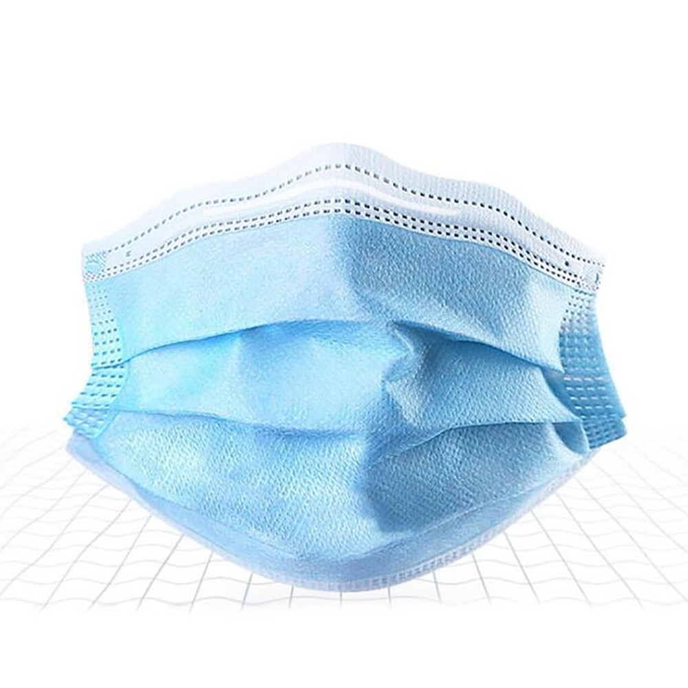 Thick CE FDA 3 Ply Disposable Face Mask , Earloop Face Mask