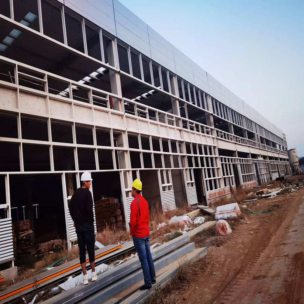 Durable Prefab Steel Frame Warehouse Construction Industrial Pre Engineered Metal Buildings