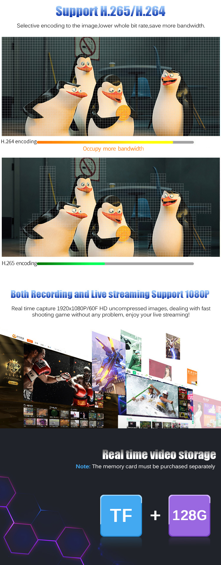 ODM IP Broadcast Video Encoder Bulk Buy From With 1080P HDMI Input