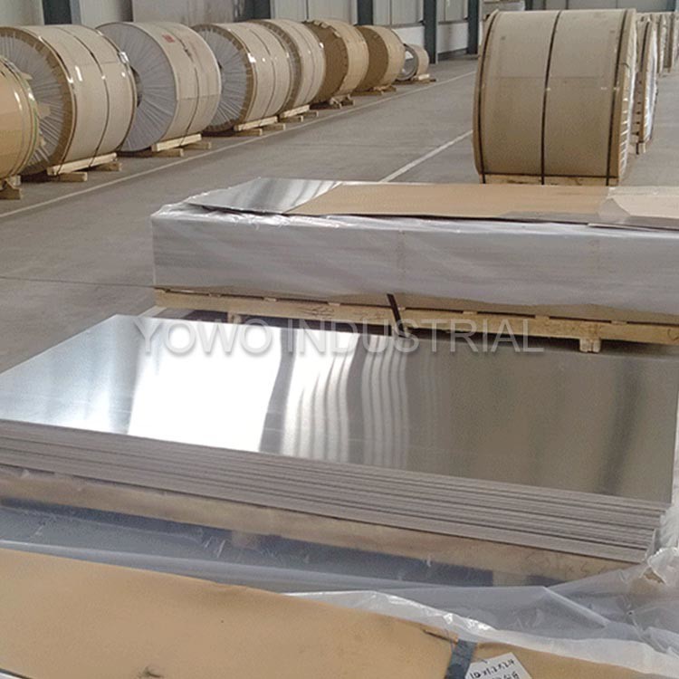 1200x600mm 1070 Alloy Mirror Polished Aluminum Sheet