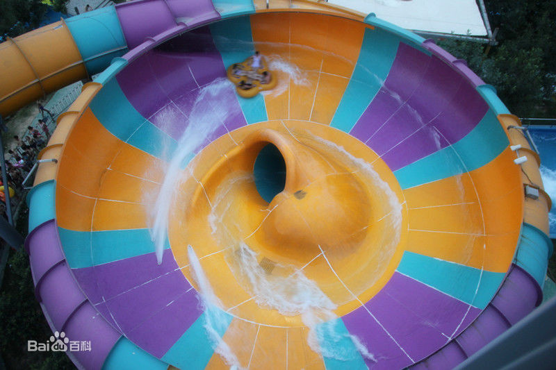 33m Space Bowl Custom Water Slides Aqua Resort Water Play Equipment