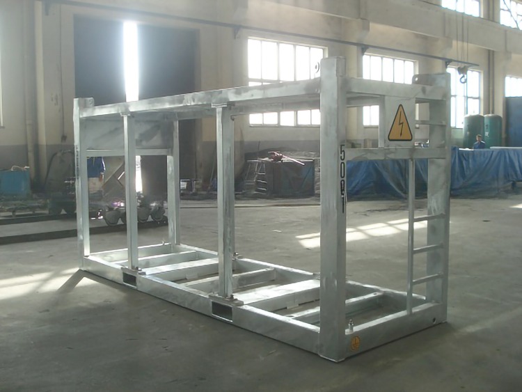 20ft High Cube Offshore Frame DNV 2.7 Standard Dry Container for Cargo and External Dimensions of 6058 x 2438 x 2896 mm