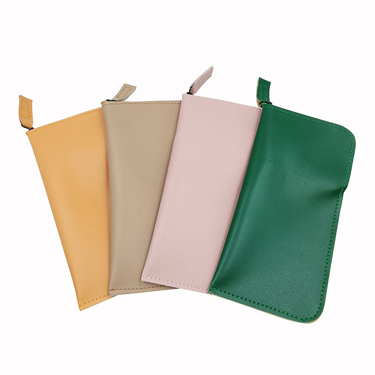 Luxury Pu Pouch Glasses Case Neoprene Glasses Pouch Dust Proof