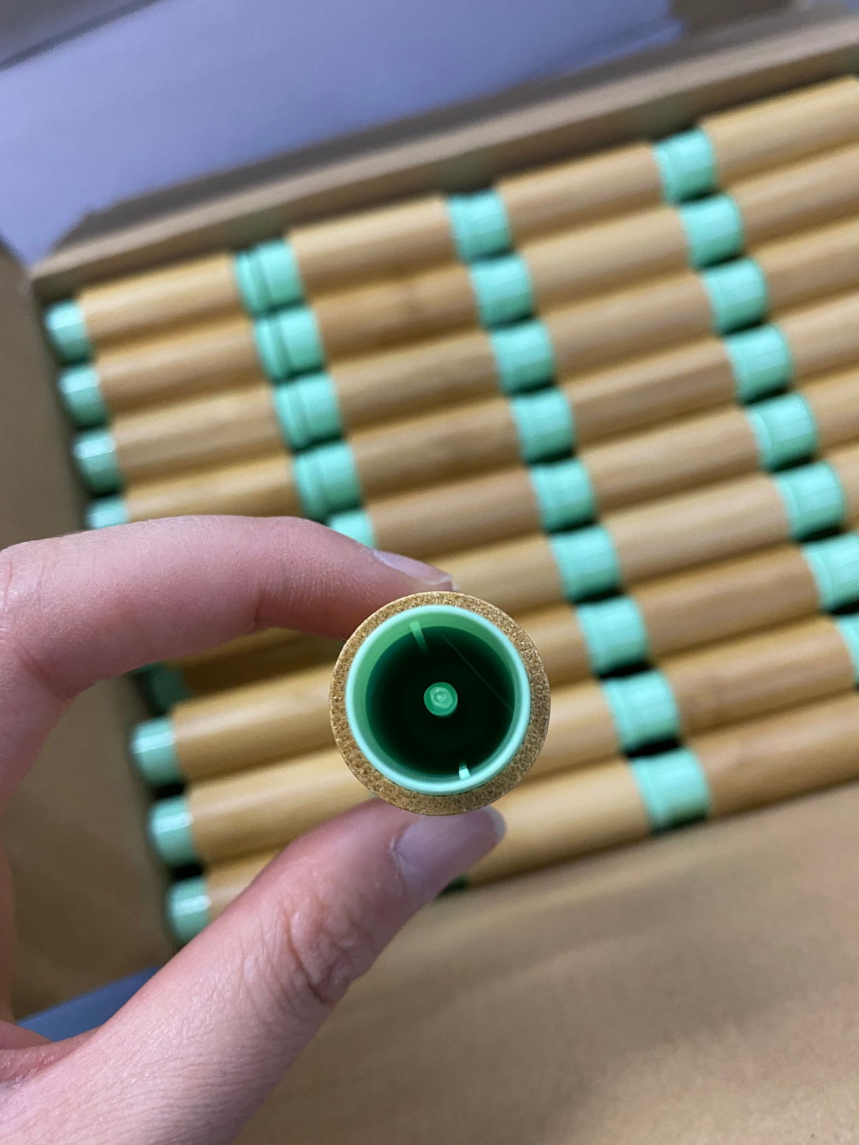 3g 5g Lip Balm Container Round Bamboo Lipbalm Packaging Tubes for Sustainable and Environmentally Friendly Beauty
