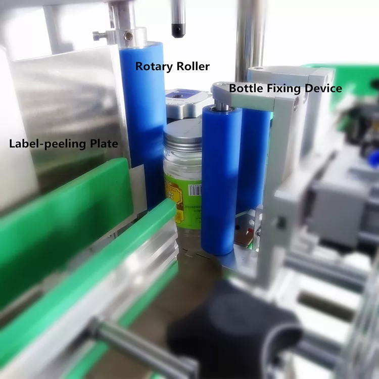 1935mm Automatic Round Bottle Labeling Machine for Beer Cans and Plastic Jar Stickers