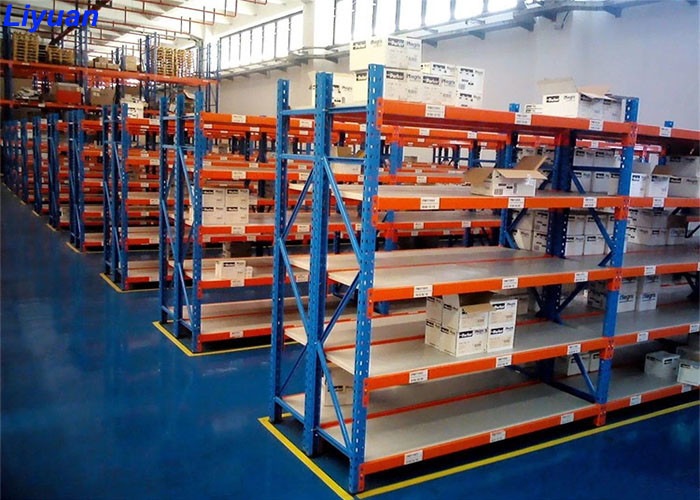 Cold Rolled Steel Heavy Duty Metal Shelves Multi - Tiers For Warehouse Storage