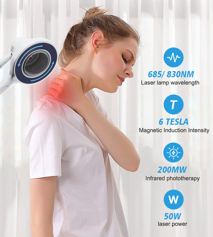 1000W Electromagnetic Transduction Therapy Air Cooling For Body Pain Relief / Muscle Recovery
