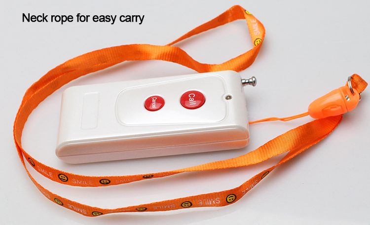 China best price nursing home wireless nurse call system with watch pager and push button