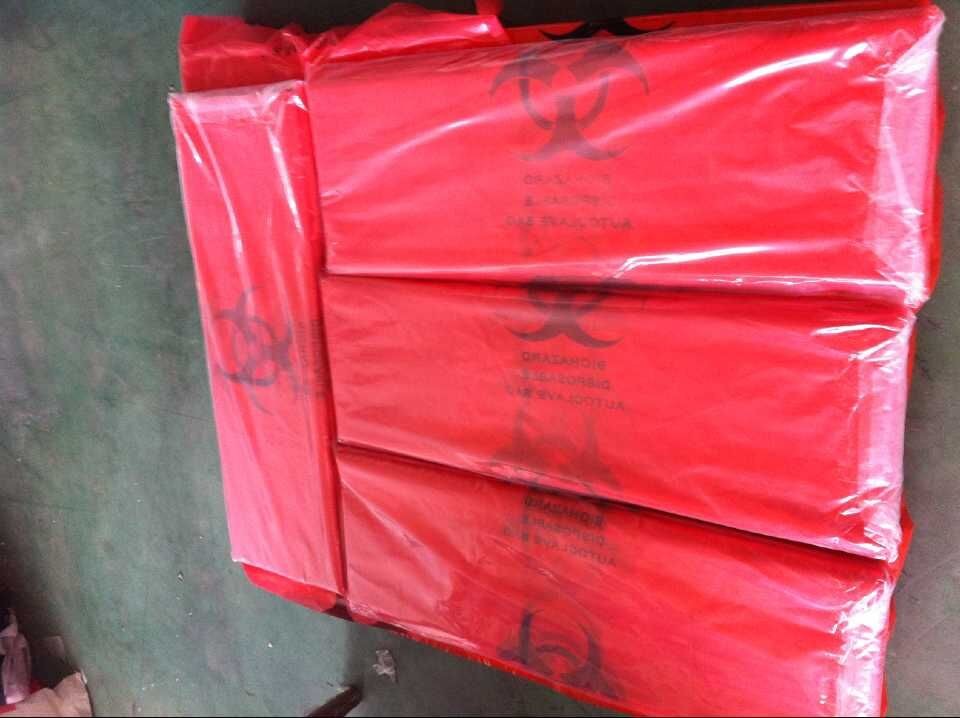 PE packing bag for Asbestos fibers, large size thicker LDPE asbestos remove bags, Large Asbestos Waste Removal Bags, pac