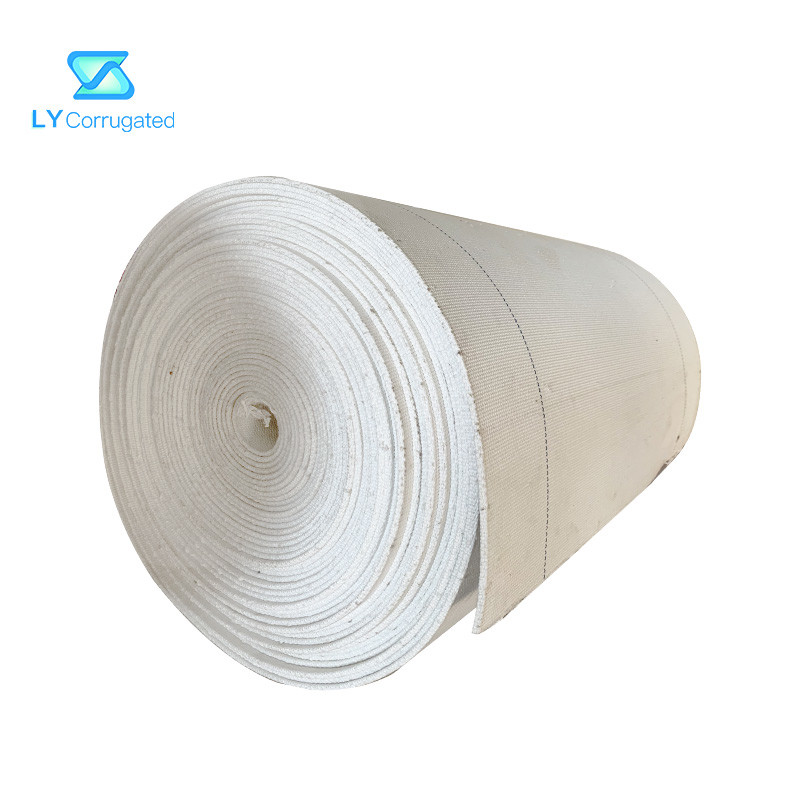 ISO Corrugated Machine Parts Polyester Webbing Belt 1400mm Wear Resistance