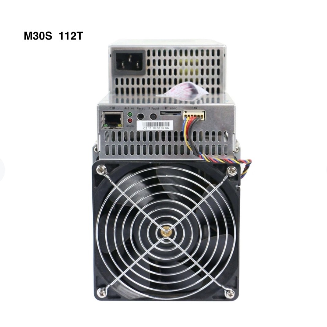 SHA 256 Asic 3472W Microbt Whatsminer M30s++ 112t BTC/BSV/BCH Coin